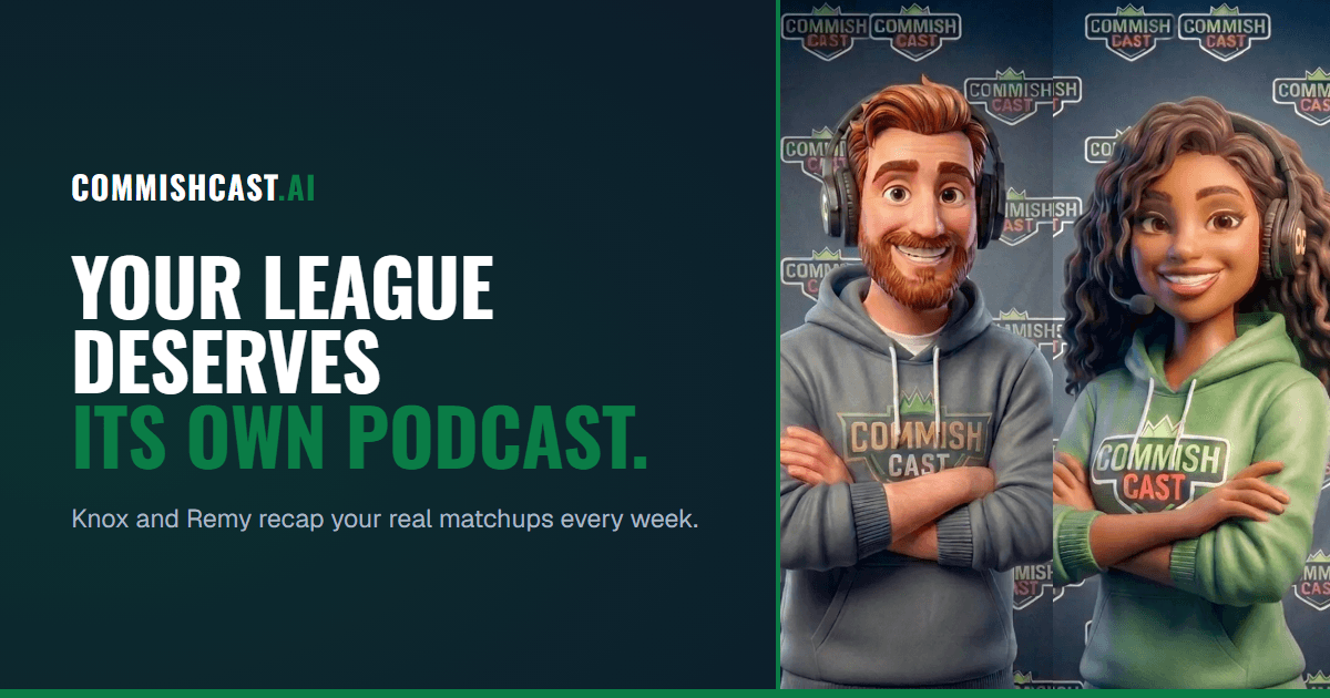 I built a website that gives your fantasy football league its own personalized sports show